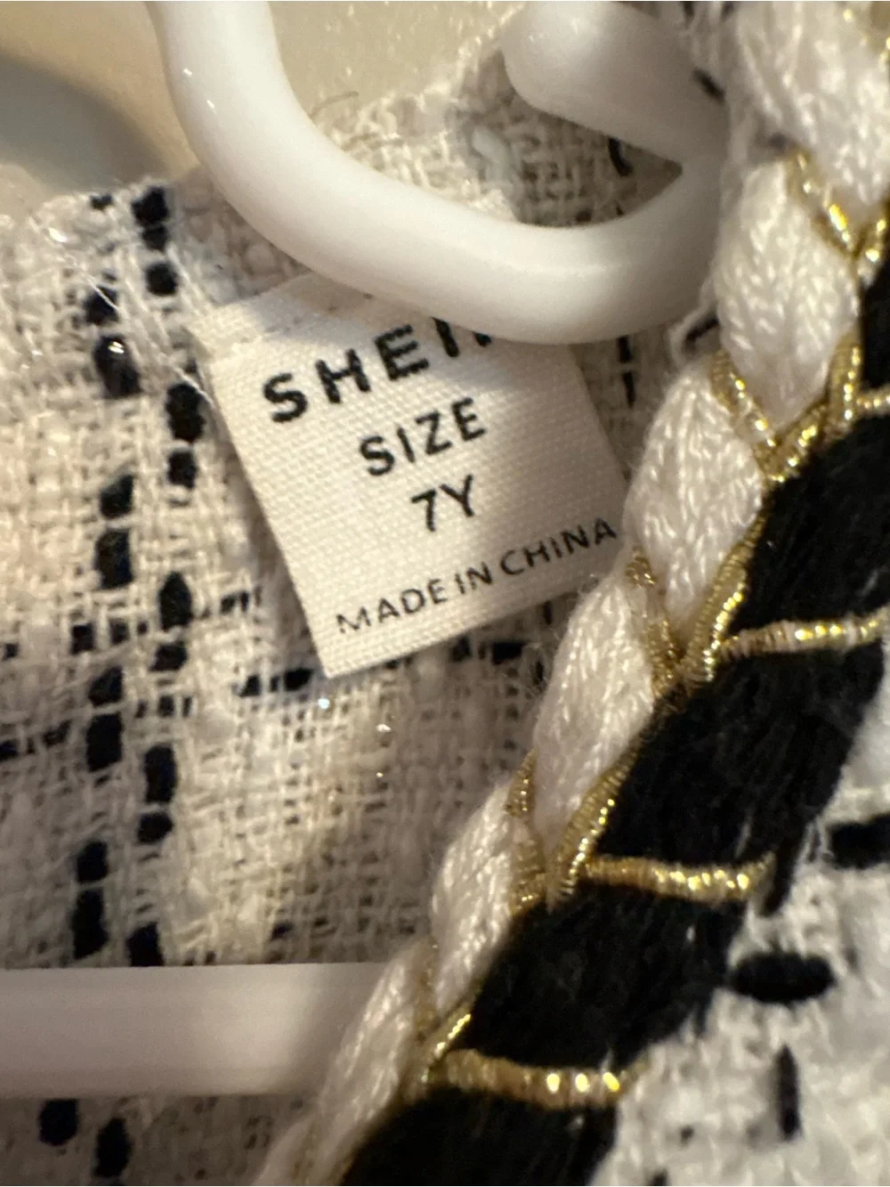 SHEIN chic white
